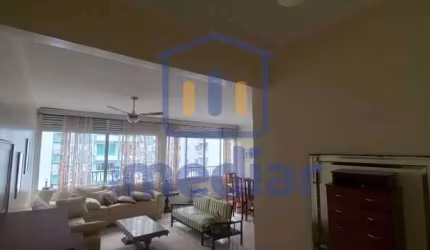 Apartamento com 3 quartos para alugar na Rua Mário Ribeiro, Centro, Guarujá, 132 m2 por R$ 3.900