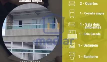 Casa em condomínio fechado com 2 quartos à venda na Rua Marcílio Dias, Canto do Forte, Praia Grande, 76 m2 por R$ 350.000