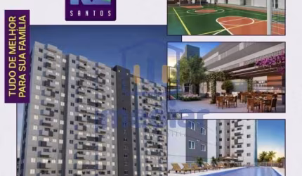 Apartamento com 2 quartos à venda na Avenida Rangel Pestana, Jabaquara, Santos, 49 m2 por R$ 343.000