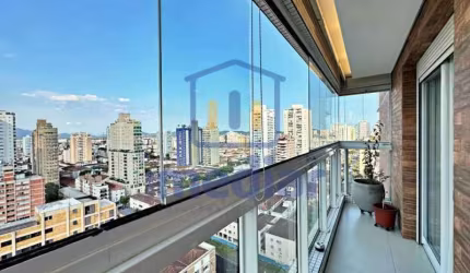 Apartamento com 3 quartos à venda na Rua Castro Alves, Embaré, Santos, 141 m2 por R$ 2.180.000