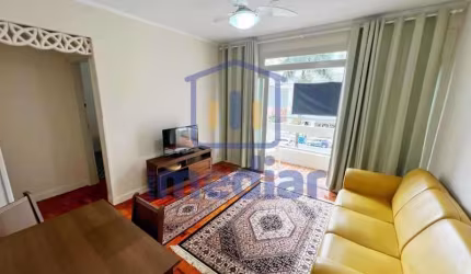 Apartamento com 3 quartos para alugar na Avenida Ana Costa, Gonzaga, Santos, 100 m2 por R$ 5.500