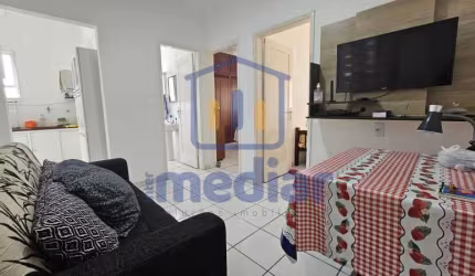 Apartamento com 2 quartos à venda na Avenida Bartolomeu de Gusmão, Boqueirão, Santos, 45 m2 por R$ 399.000