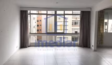 Apartamento com 2 quartos para alugar na Rua Carlos Afonseca, Gonzaga, Santos, 148 m2 por R$ 4.700