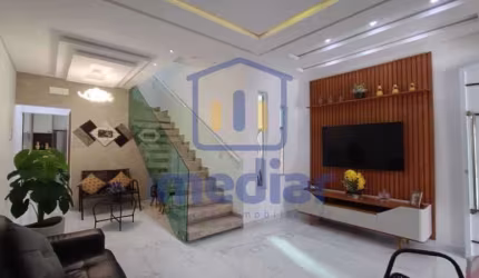 Casa com 2 quartos à venda na Rua Jurubaíba, Vila Caiçara, Praia Grande, 93 m2 por R$ 699.000