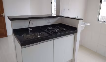 Apartamento com 2 quartos para alugar na Avenida Antônio Emmerick, Vila São Jorge, São Vicente, 65 m2 por R$ 1.900