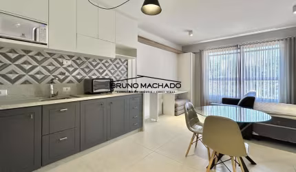 Apartamento para Locação em Curitiba, Centro Cívico, 1 dormitório, 1 banheiro, 1 vaga