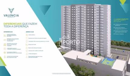 Apartamento com 2 dormitórios à venda, 52 m² por R$ 235.989,00 - Morumbi - Piracicaba/SP