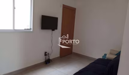 Apartamento com 2 dormitórios à venda, 46 m² - Jardim Itapuã - Piracicaba/SP