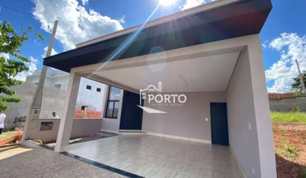 Casa com 3 quartos a venda no condomínio  Mônaco - Água Branca - Piracicaba