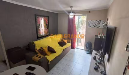 Apartamento com 02 quartos, 48m² no Bosque dos Eucaliptos, SJC