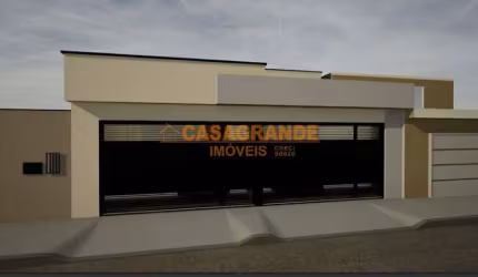 Casa nova com 03 quartos no jardim satélite