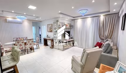 Apartamento semimobiliado com 03 dormitórios, sendo 01 suíte no bairro Barreiros - São José/SC