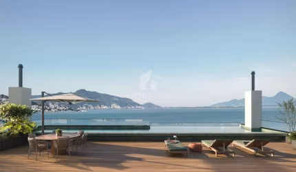 Apartamento em construção com 03 Suítes, em Coqueiros/Florianópolis-SC.