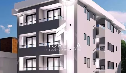 Apartamento em construção com 02 dormitórios, sendo 01 suíte, no Sertão do Maruim, São José-/SC.