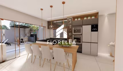 Casa com 3 suítes e home office bairro Forquilhas - São José - SC