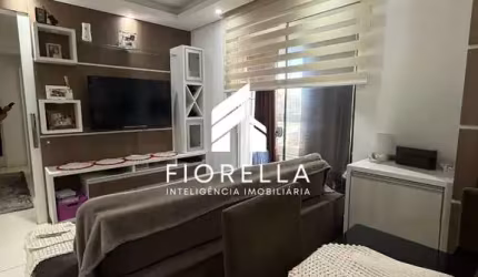 Apartamento 2 dormitórios com 2 vagas de garagem - Serraria - São José - SC