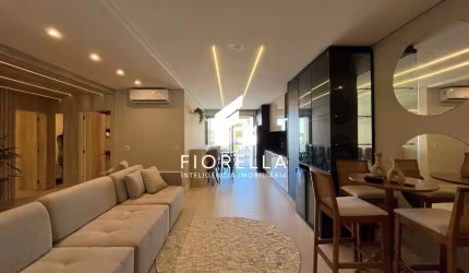 Apartamento a venda com 3 suites, vista mar,  Residencial Yacht Club - Jurerê