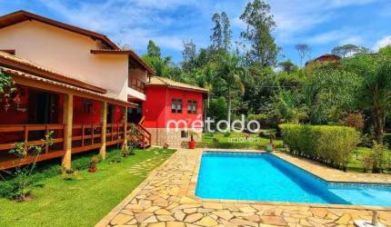 Casa com 4 dormitórios, 360 m² - venda por R$ 2.150.000,00 ou aluguel por R$ 9.546,00/mês - Condomínio Residencial Alpes de Guararema - Guararema/SP