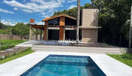 Chácara com 4 dormitórios à venda, 3750 m² por R$ 2.600.000 - Itapema - Guararema/SP