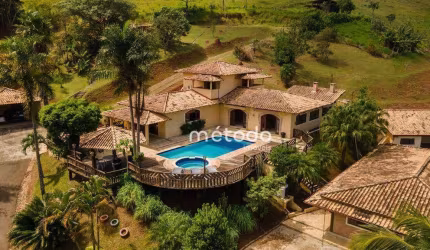 Sítio com 6 dormitórios à venda, 30000 m² por R$ 4.350.000 - Itaoca - Guararema/SP