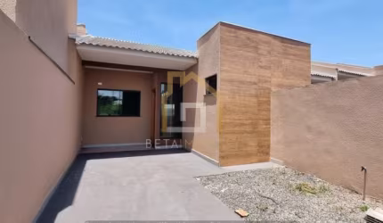 Casa com entrada parcelada