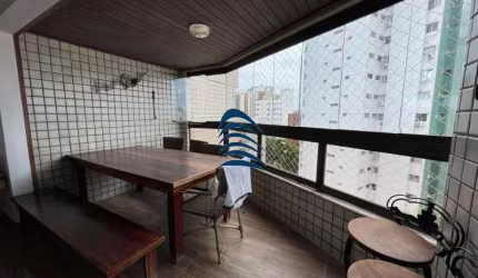Excelente apartamento na Pituba, Nascente, 235m², 4/4 sendo 2 Suítes, Sanitário Social
