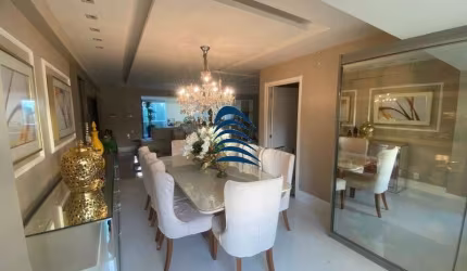 HEMISPHERE 360 - Apartamento de 200m² na TORRE LUXEMBURGO com 3 suítes, sendo a master com CLOSET e Banheira de hidro.