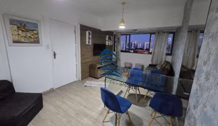 Excelente apartamento na Pituba com dois quartos sendo uma suíte, banheiro social, sala estar/jantar, armários na cozinha e despensa