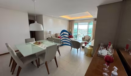 ART RESIDENCE à venda.  SOBRE O APARTAMENTO: Lindo apartamento nascente com 144m², 04 suítes (02 suítes e 02 canadenses), dependência (hoje utilizada como dispensa), banheiro de serviço, andar médio, 