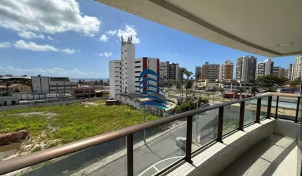 Lindo apartamento no Condomínio Brisas Marinhas em Armação - 2/4 sendo 1 suíte - home office - closet - 65m² - Nascente total - Vista mar - 1 vaga.