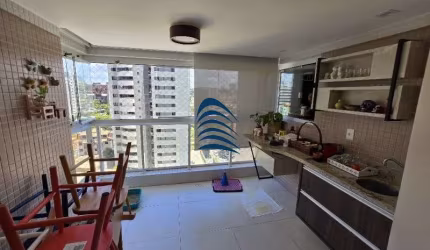 Excelente apartamento em Armação no condomínio Residencial Valente, 83 m², 2/4 sendo um suítes, três banheiros totais, 4 por andar, 2 vagas.