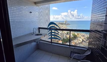 Apartamento 2/4 no Modern &amp; Living Garibaldi, Rio Vermelho, com 2 quartos sendo uma suíte, 02 banheiros, 62m2, andar alto e duas vagas na garagem G1 s