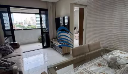 Apartamento 3/4 1 suíte, dependência completa e varanda com 88m² totais  no Candeal