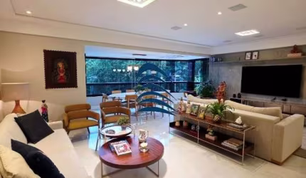 Apartamento Le Jardim  quatro suítes,  revertido para 3 suítes com a Master com super closet, 2 Varandas incorporadas a sala, lavabo
