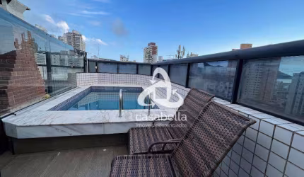 Cobertura com 4 dormitórios, 224 m² - venda por R$ 1.990.000,00 ou aluguel por R$ 12.690,00/mês - Ponta da Praia - Santos/SP