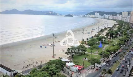 Apartamento com 2 dormitórios à venda, 130 m² por R$ 1.280.000,00 - Embaré - Santos/SP