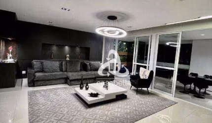 Apartamento com 1 dormitório à venda, 106 m² por R$ 2.200.000,00 - Aparecida - Santos/SP
