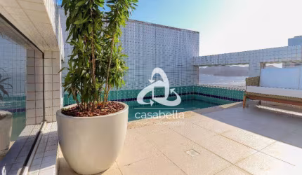 Cobertura com 4 dormitórios à venda, 277 m² por R$ 3.500.000,00 - José Menino - Santos/SP