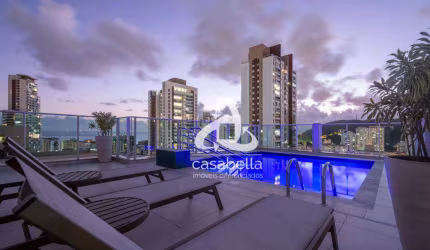 Apartamento com 1 dormitório à venda, 55 m² por R$ 740.000,00 - Pompéia - Santos/SP