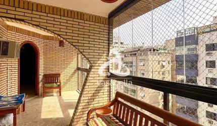 Apartamento com 4 dormitórios à venda, 250 m² por R$ 1.750.000,00 - Aparecida - Santos/SP