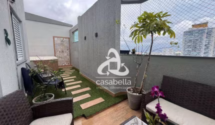 Cobertura com 3 dormitórios à venda, 180 m² por R$ 950.000,00 - Encruzilhada - Santos/SP