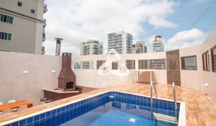Cobertura com 4 dormitórios à venda, 230 m² por R$ 1.850.000,00 - Gonzaga - Santos/SP