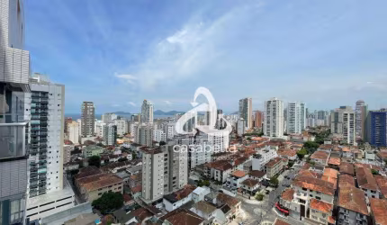 Apartamento com 1 dormitório à venda, 54 m² por R$ 890.000,00 - Embaré - Santos/SP