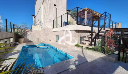 Cobertura com 3 dormitórios à venda, 350 m² por R$ 4.800.000,00 - Ponta da Praia - Santos/SP