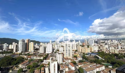 Cobertura com 3 dormitórios à venda, 180 m² por R$ 2.100.000,00 - Ponta da Praia - Santos/SP