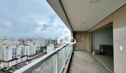 Apartamento com 3 dormitórios à venda, 136 m² por R$ 1.900.000,00 - Boqueirão - Santos/SP