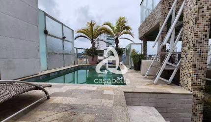 Cobertura com 2 dormitórios à venda, 289 m² por R$ 2.200.000,00 - Ponta da Praia - Santos/SP