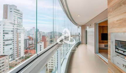 Apartamento com 3 dormitórios à venda, 132 m² por R$ 1.750.000,00 - Boqueirão - Santos/SP