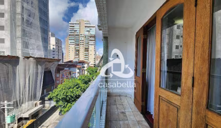 Apartamento com 4 dormitórios, 184 m² - venda por R$ 900.000,00 ou aluguel por R$ 6.500,00/mês - Gonzaga - Santos/SP