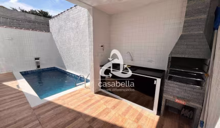 Casa com 3 dormitórios à venda, 115 m² por R$ 1.390.000,00 - Aparecida - Santos/SP